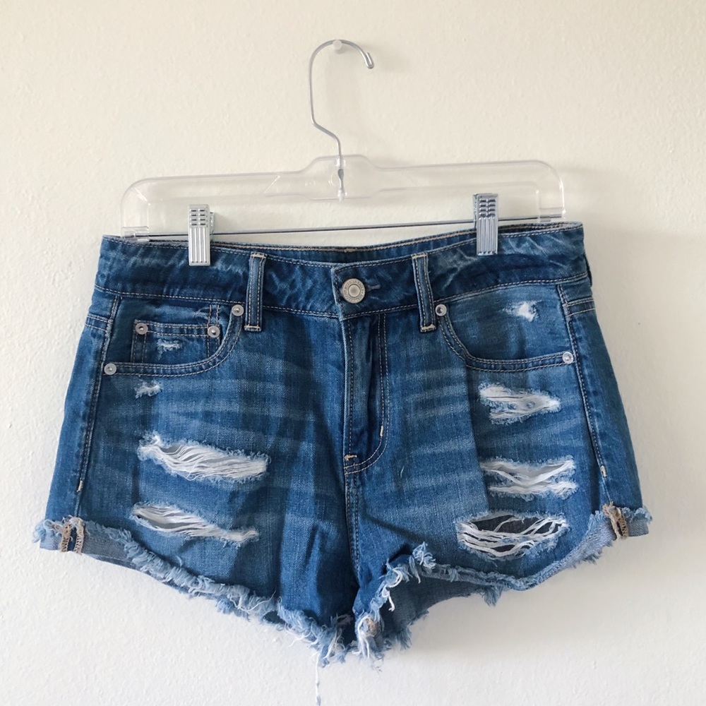American Eagle Tomgirl Denim Shorts